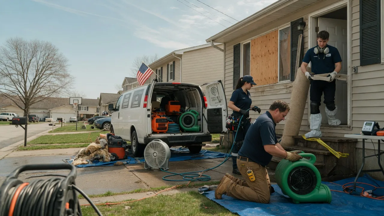 Water Damage Restoration in Athens, WI near me
